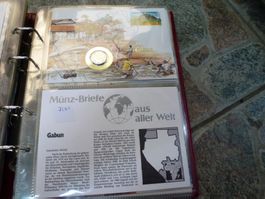 Münzbrief Gabun
