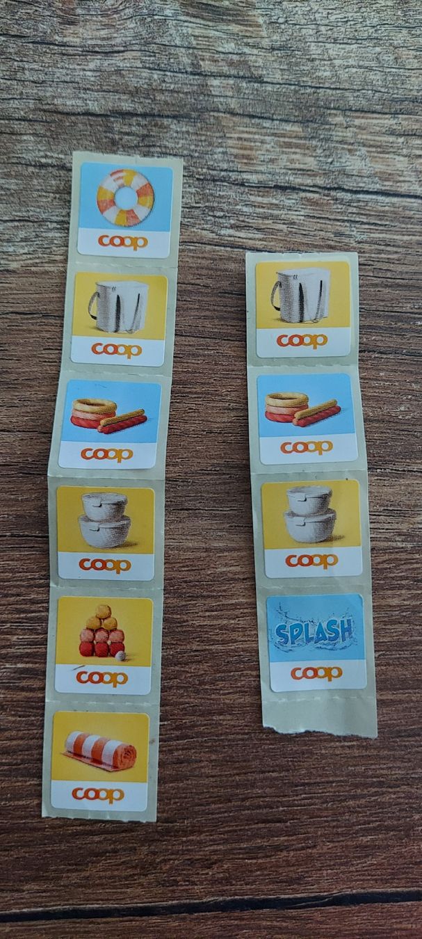 Coop Sammelmarken & -punkte: Splash Coop Punkte! – Neu und originalverpackt aus Luzern von 71memory
