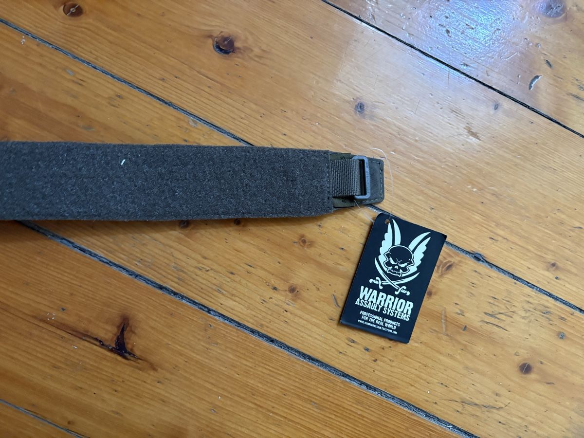 Ceintures: Warrior Assault Systems Velcro belt – Neuf (Voir description) à Novazzano par militaryautist