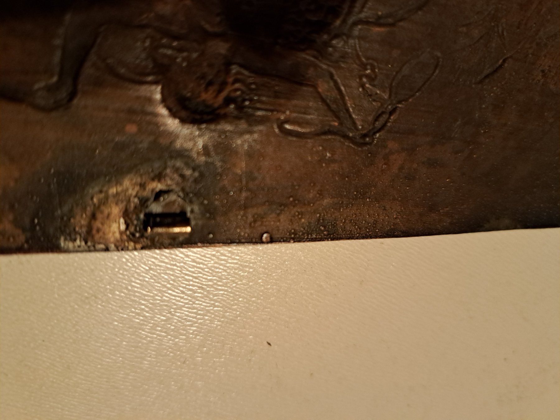Tutte le decorazioni: Jugendstielrelief in Kupferblech getrieben – Usato da Walde AG venduto da Kunstgiesser 7