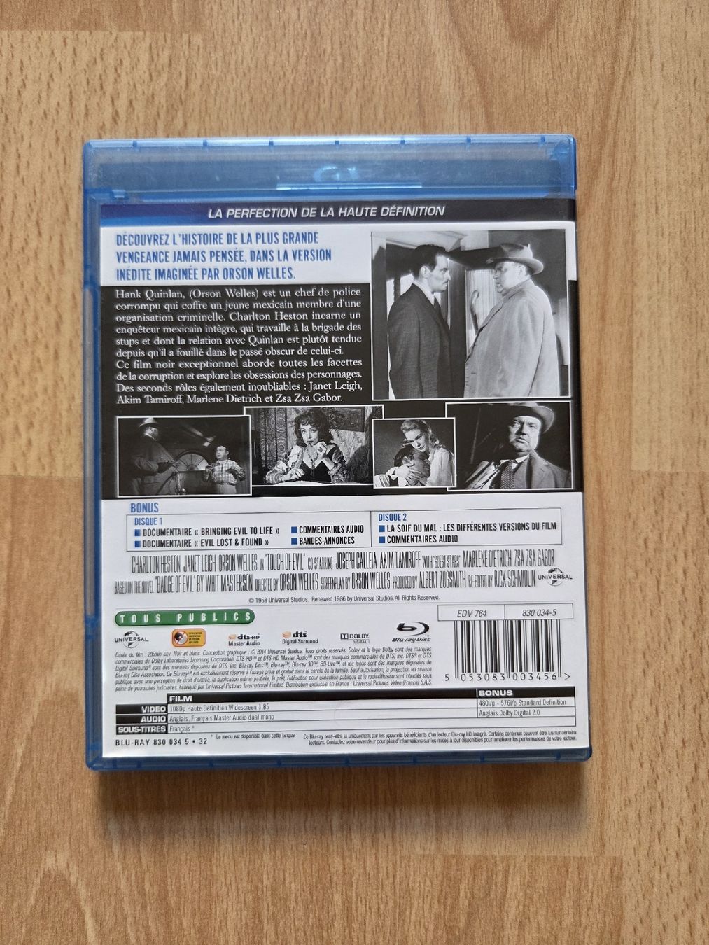 Alle DVDs: la soif du mal Blu-ray  – Gebraucht aus Biel/Bienne von Totalkelly 1