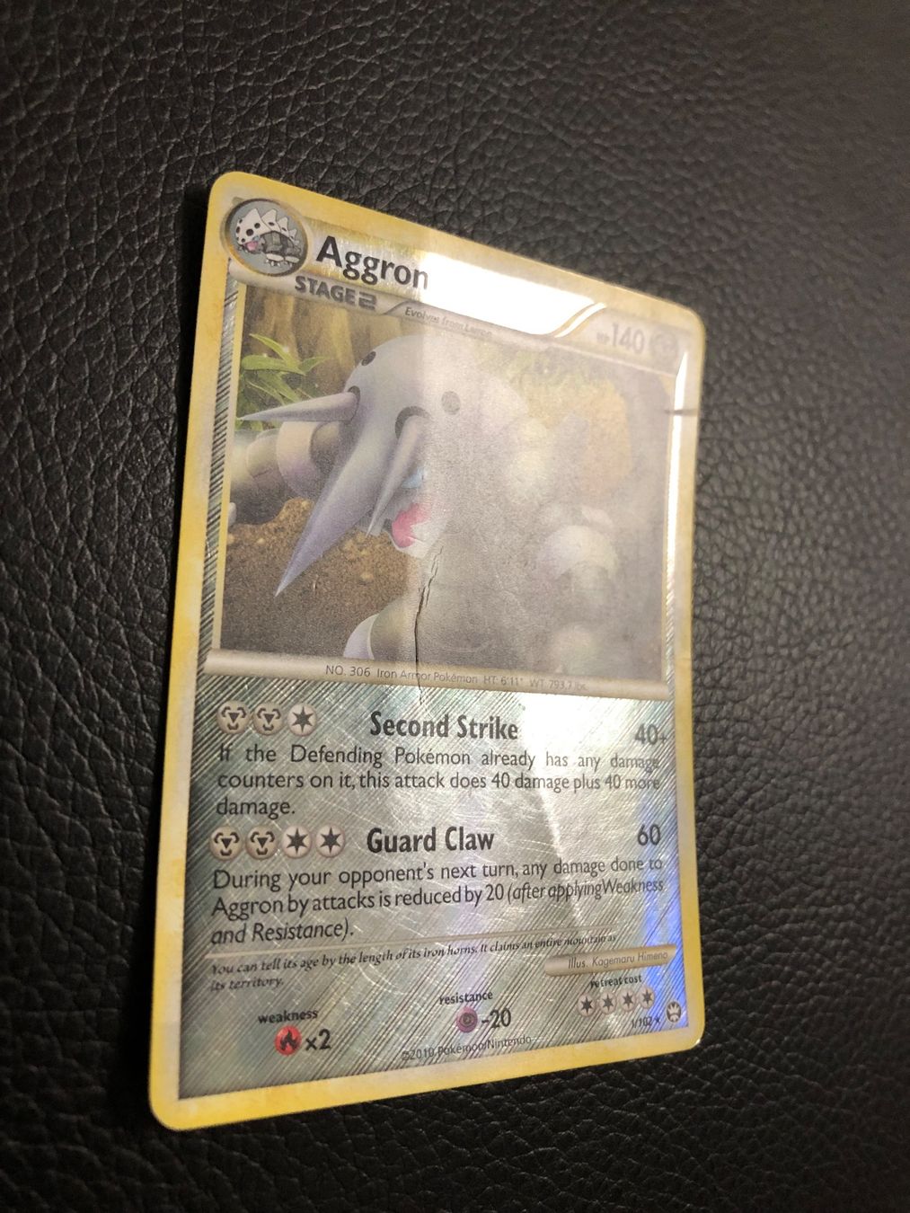 Pokémon Carte collezionabili: HGSS Triumphant - Aggron rare reverse 1/102 Ab 1 – Usato da Paradiso venduto da Pkmn10 1