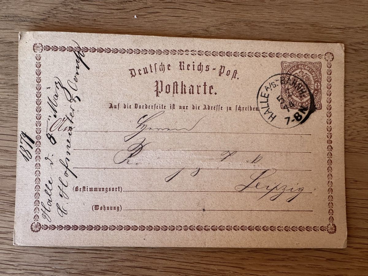Tutti i francobolli: Postkarte Reichspost 1874 – Usato da Schmitten / FR venduto da Samsara169