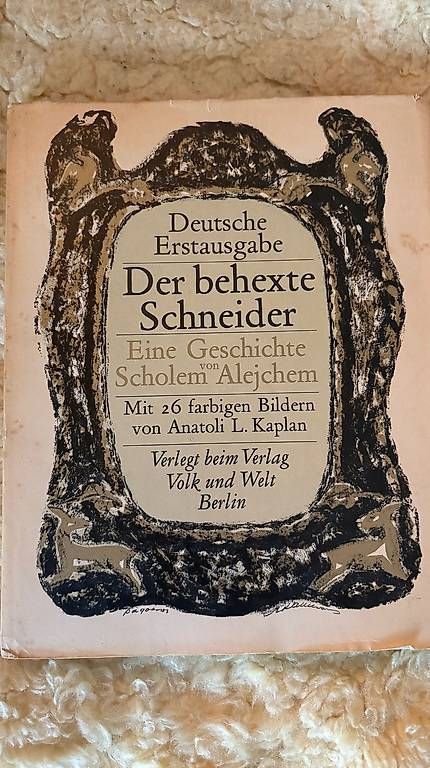 Libri: Der behexte Schneider - Scholem Alejchem – Usato da Basel venduto da pat_y298