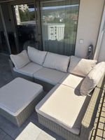 Modulare Gartenlounge – sehr bequem, neuwertiger 