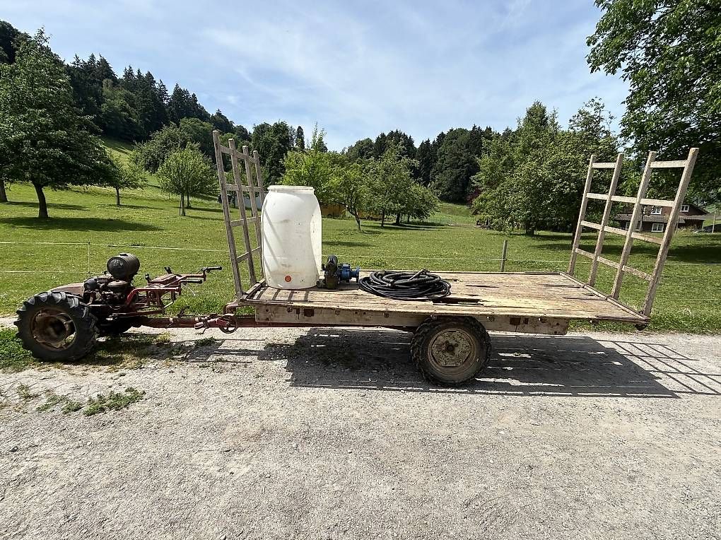 Aebi Trattori: Aebi AM53 Einachser mit Triebwagen und Spritzpumpe – Usato da Baar venduto da Jungle4