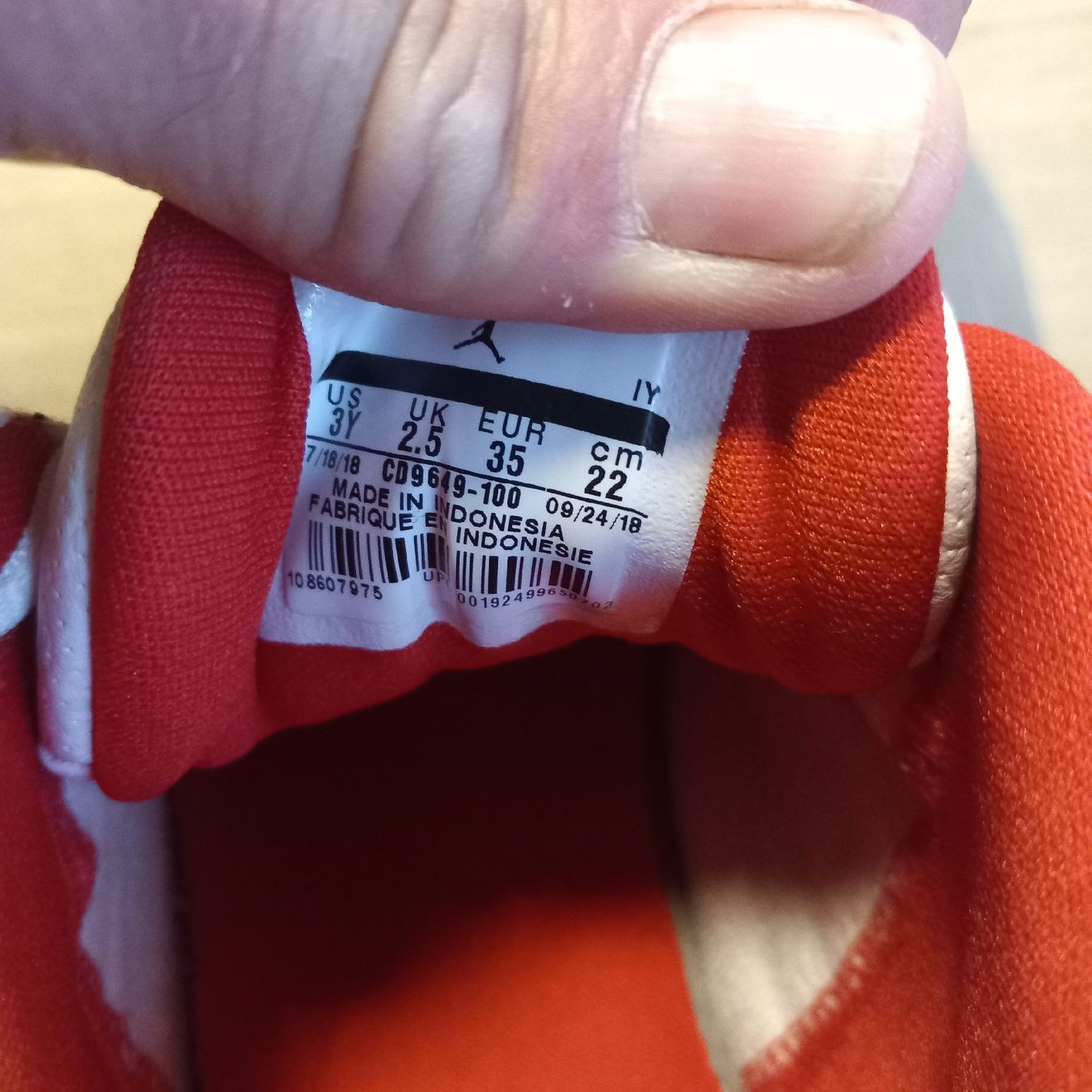 Jordan Scarpe per ragazzi: basket jordan taille 35 – Usato da Chavannes-de-Bogis venduto da senator635 3
