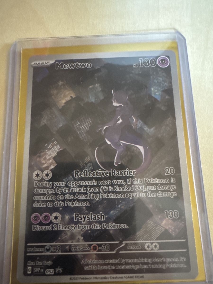 Pokémon Cartes à collectionner: Mewtwo Promo 052 aus 151 – D'occasion à Flüh par LucaK 1