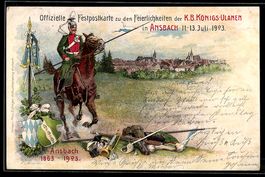 Litho Ansbach, Feierlichkeiten der K. B.