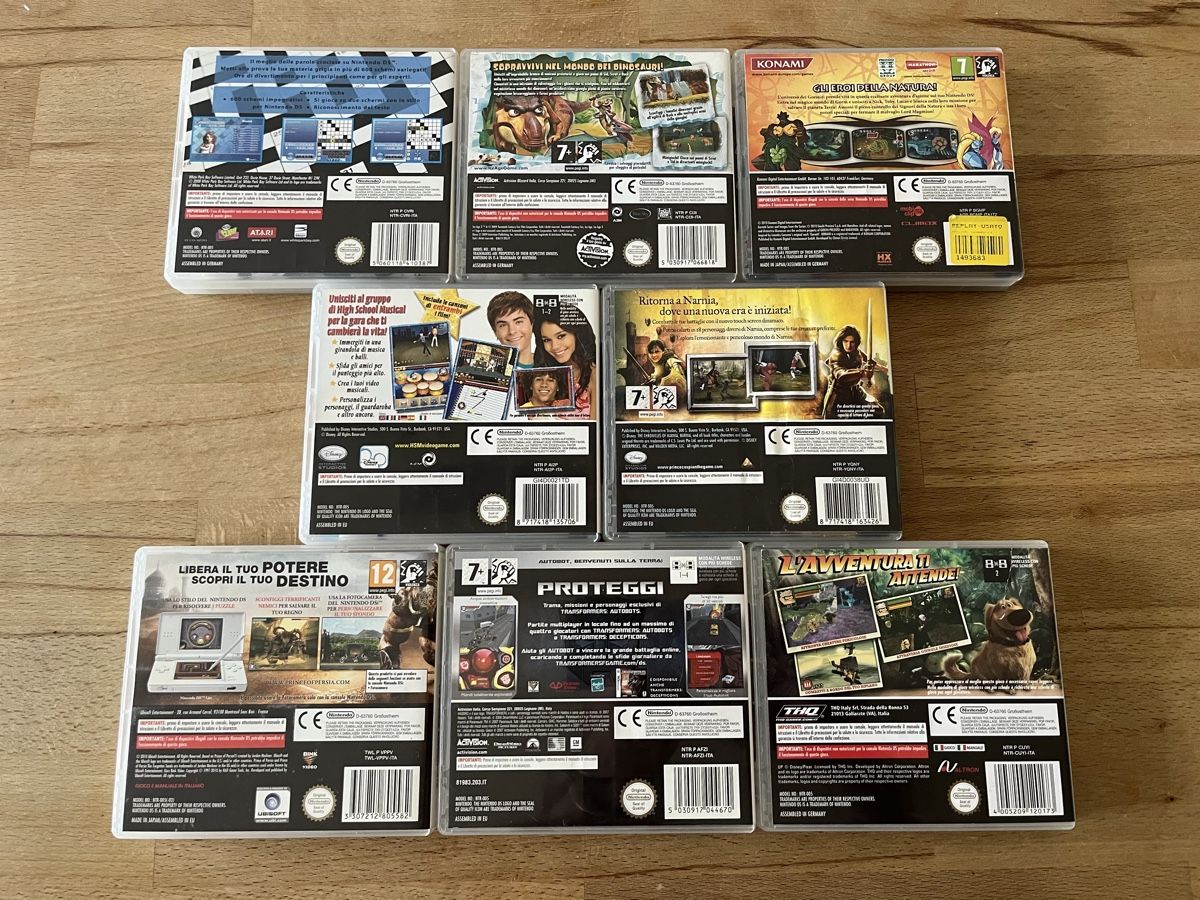 Nintendo Giochi: Nintendo DS Spiele Sammlung - 8 Stk - Italienisch – Usato da Thalwil venduto da ranx 1