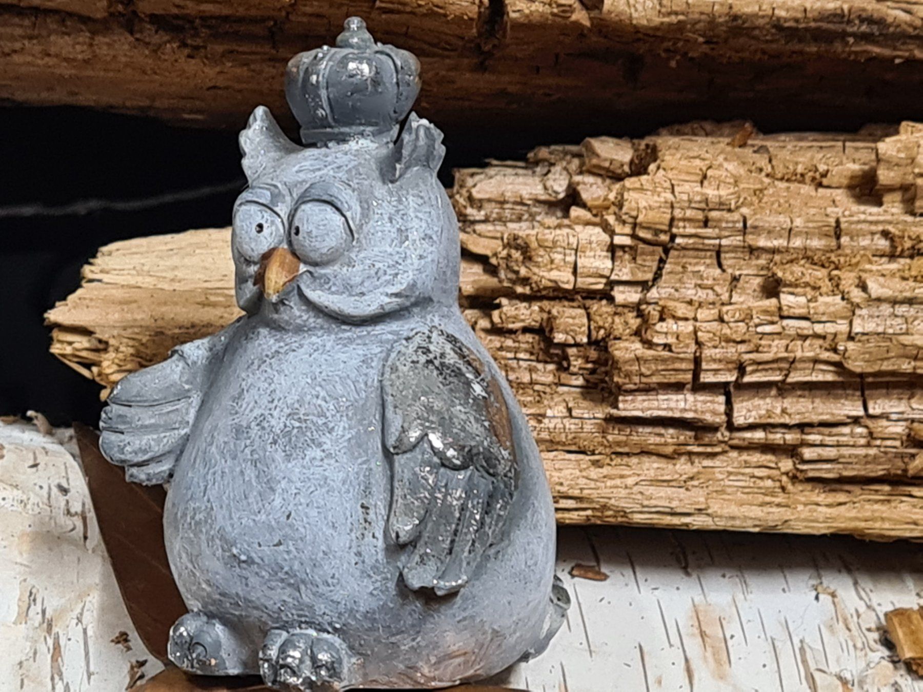 Toutes les décorations: Deko Figur Eule, H 8.5 cm – D'occasion à Amriswil par kleindeko 1