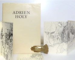 Adrien Holy – 1952 – Envoi autographe + 8 planches couleur