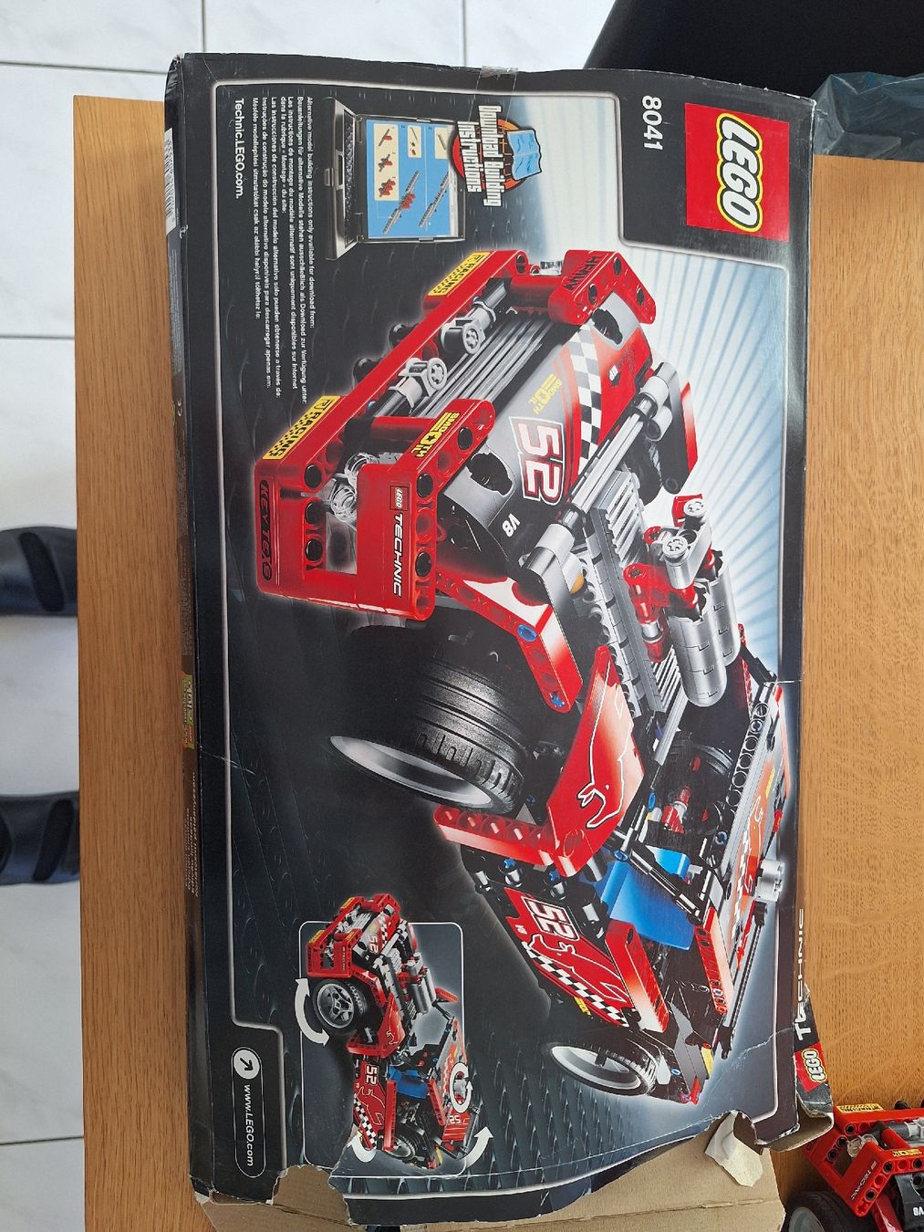 Lego Kit di costruzioni: LEGO Technic 8041 Renntransporter Top Zustand – Usato da Sempach Station venduto da Feuersalamander69 9