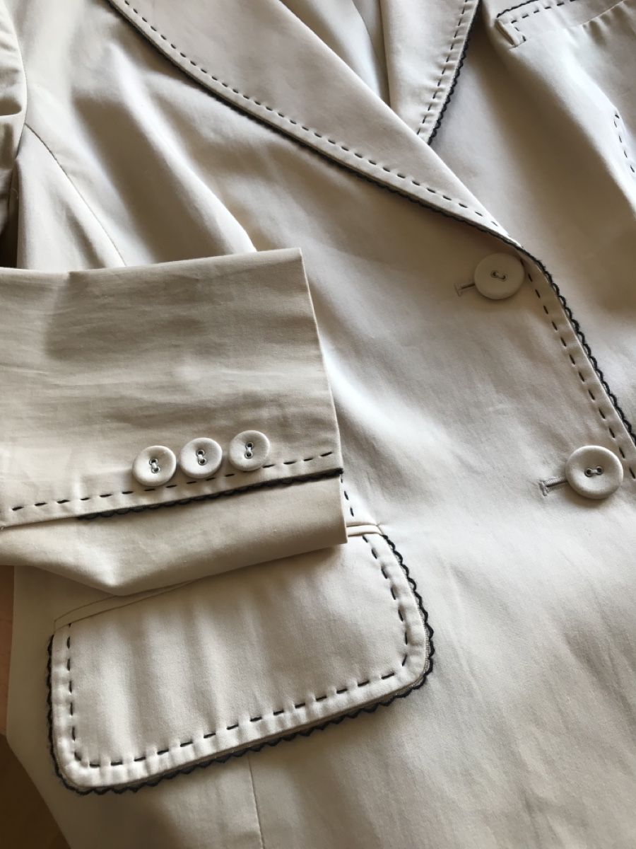 Giacche: Veste élégante Luisa Spagnoli, T50 IT, beige clair – Nuovo (secondo la descrizione) da Morges venduto da sandy069 5