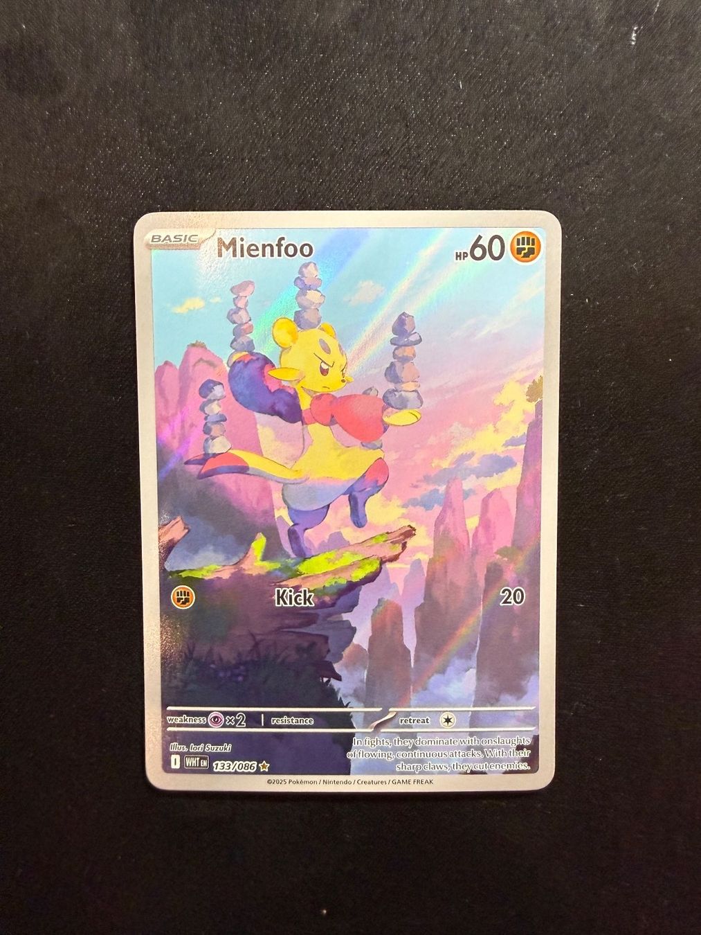 Pokémon Carte collezionabili: Pokemon Mienfoo 133/086 – Usato da Buchs SG venduto da Rheintalseller