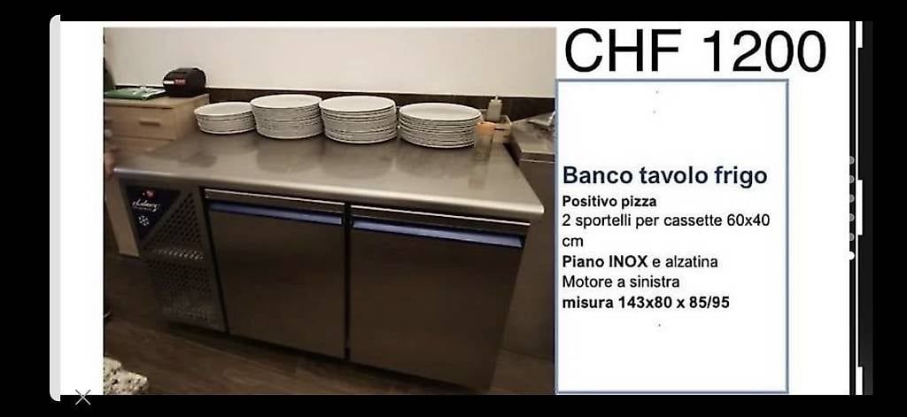 Cucine complete: Materiale per ristorante  – Usato da Bellinzona venduto da gio_8btd