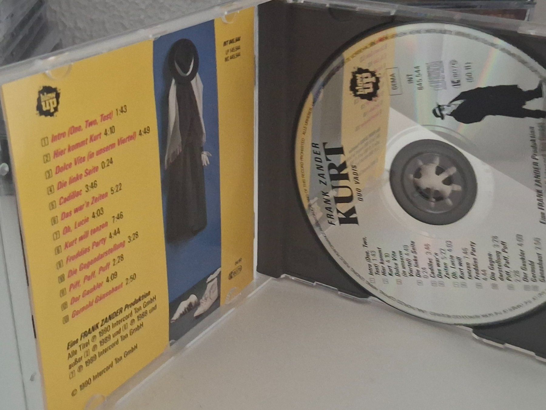 CDs: CD Frank Zander  - Kurt  - Quo Vadsis – D'occasion à Aarberg par Jackup1 2