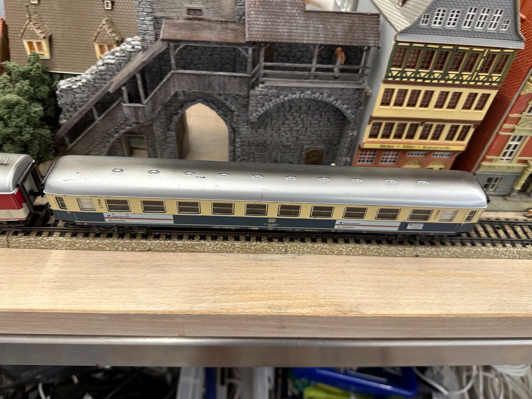 Märklin Modelleisenbahnen: Märklin 3084 DB BR 50 Personenzug – Gebraucht aus Lupsingen von New-Haven 4