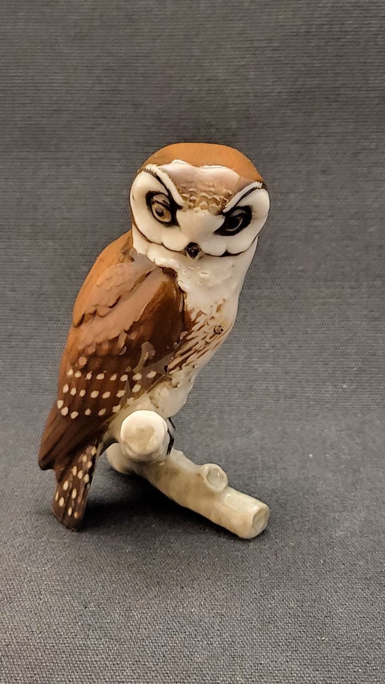Hutschenreuther Statuette: Porzellan-Eule HUTSCHENREUTHER – Usato da Basel venduto da spinne02 6