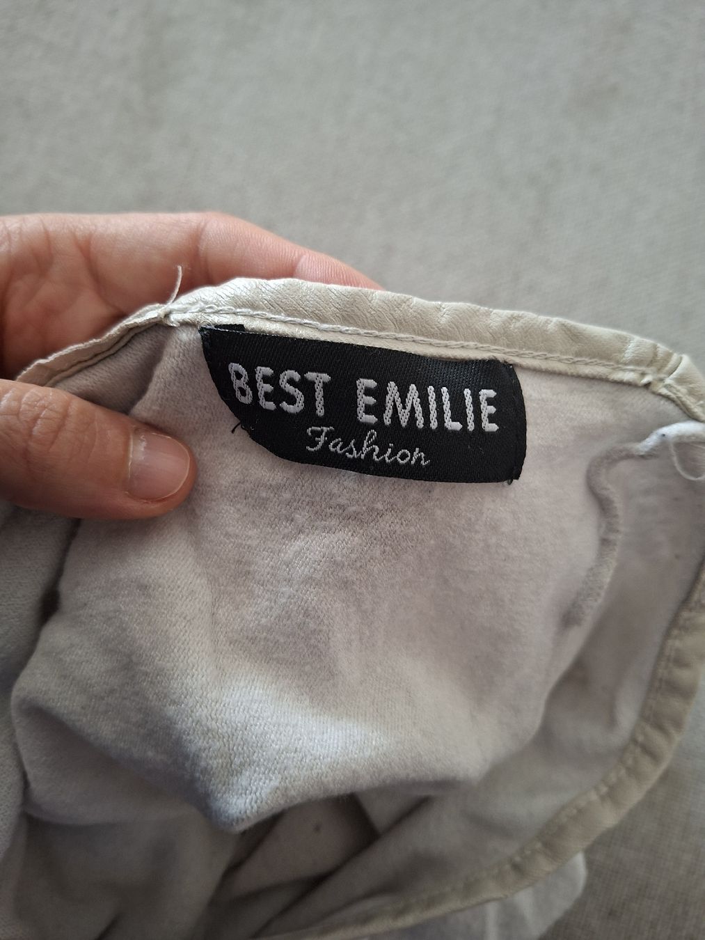 Pullover & Sweatshirts: BEST EMILIE Fashion Pullover beige – Gebraucht aus Triesenberg von Anastasia26 3