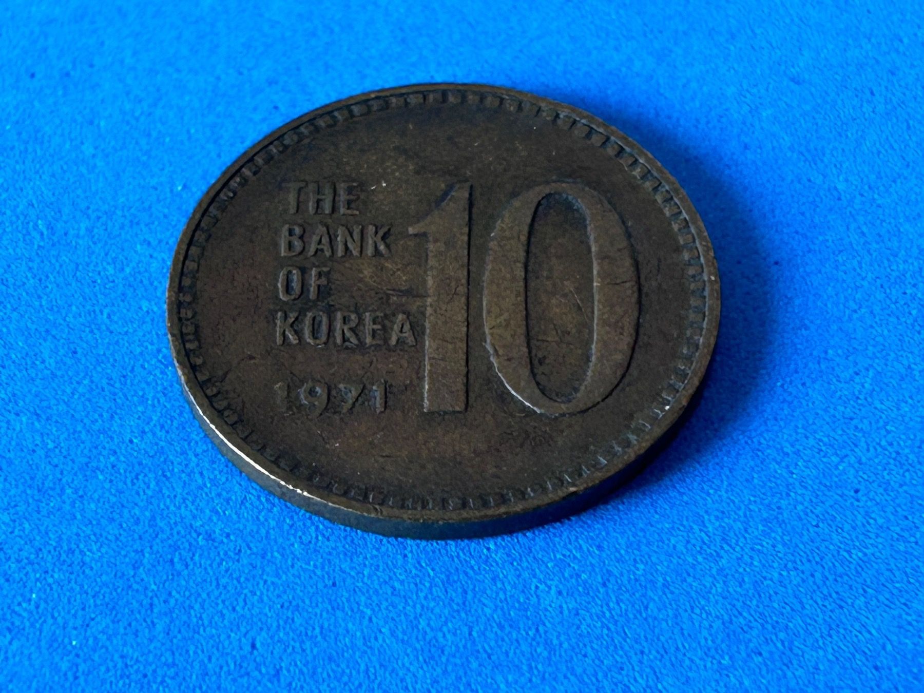 Tutti le monete: South Korea - 10 Won 1971 – Usato da Corcelles NE venduto da AJKader 6