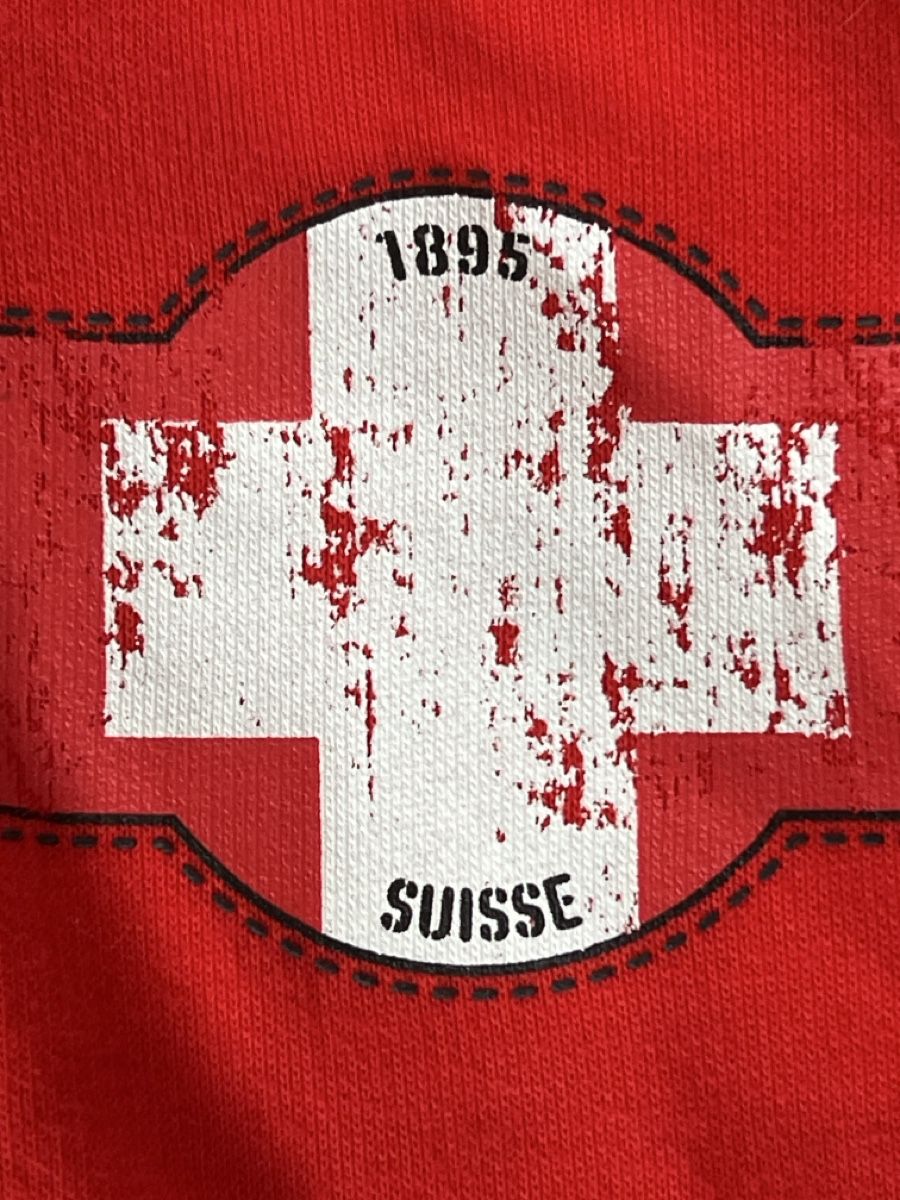 Giacche & Cappotti: Rot Kapuzenpullover Puma mit Schweizer Kreuz & Logo, Grösse  – Nuovo e nell'imballaggio originale da Wettingen venduto da Kawasaki987 1