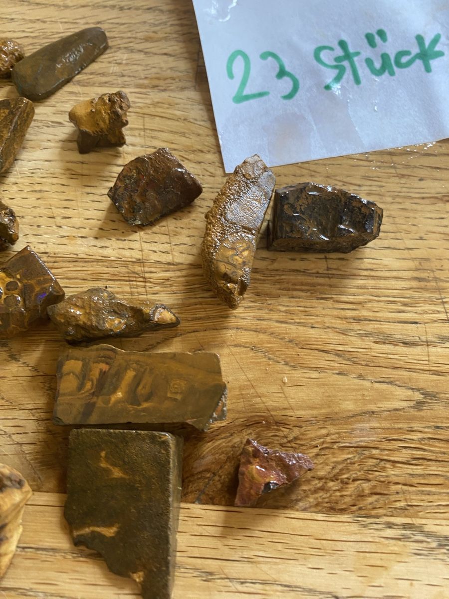 Edelsteine: 23 Boulder Rohopale  – Gebraucht aus Flawil von Naphtali 1