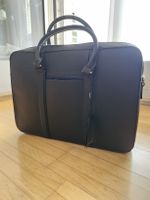 Stylish Black Leather Briefcase - brand new never used