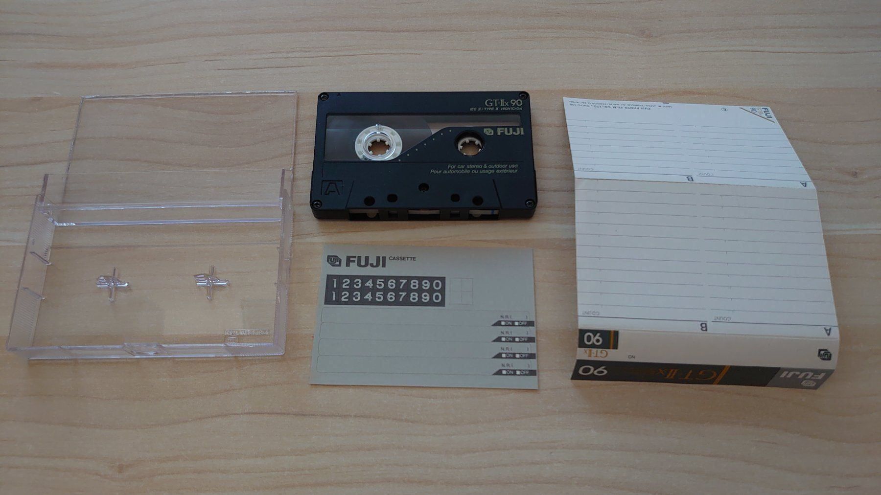 Musicassette: FUJI GT-IIx C90 – Usato da Pfäffikon SZ venduto da Wild0 2