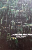 Originalplakat Schweizer Reisepost 1965