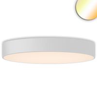 LED Deckenleuchte, Weiss, IP44, 100 cm Ø