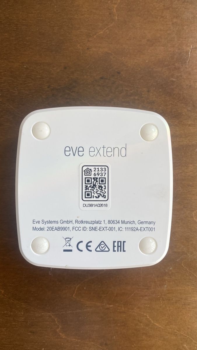 Laufwerke & Adapter: Eve Aqua und Eve Extend – Defekt aus Zürich von ozhuber 1