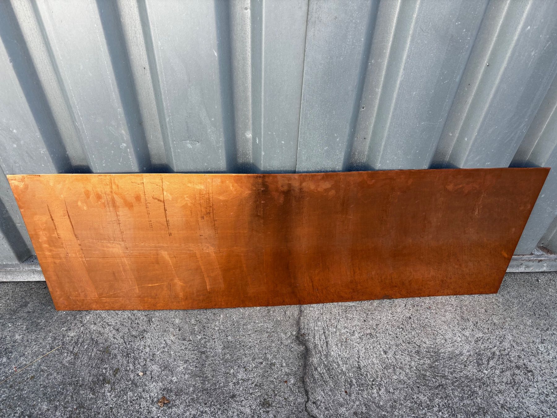 Piatti di portata: Kupferblech 140x47 cm - 1 mm – Usato da Affeltrangen venduto da Pal-94