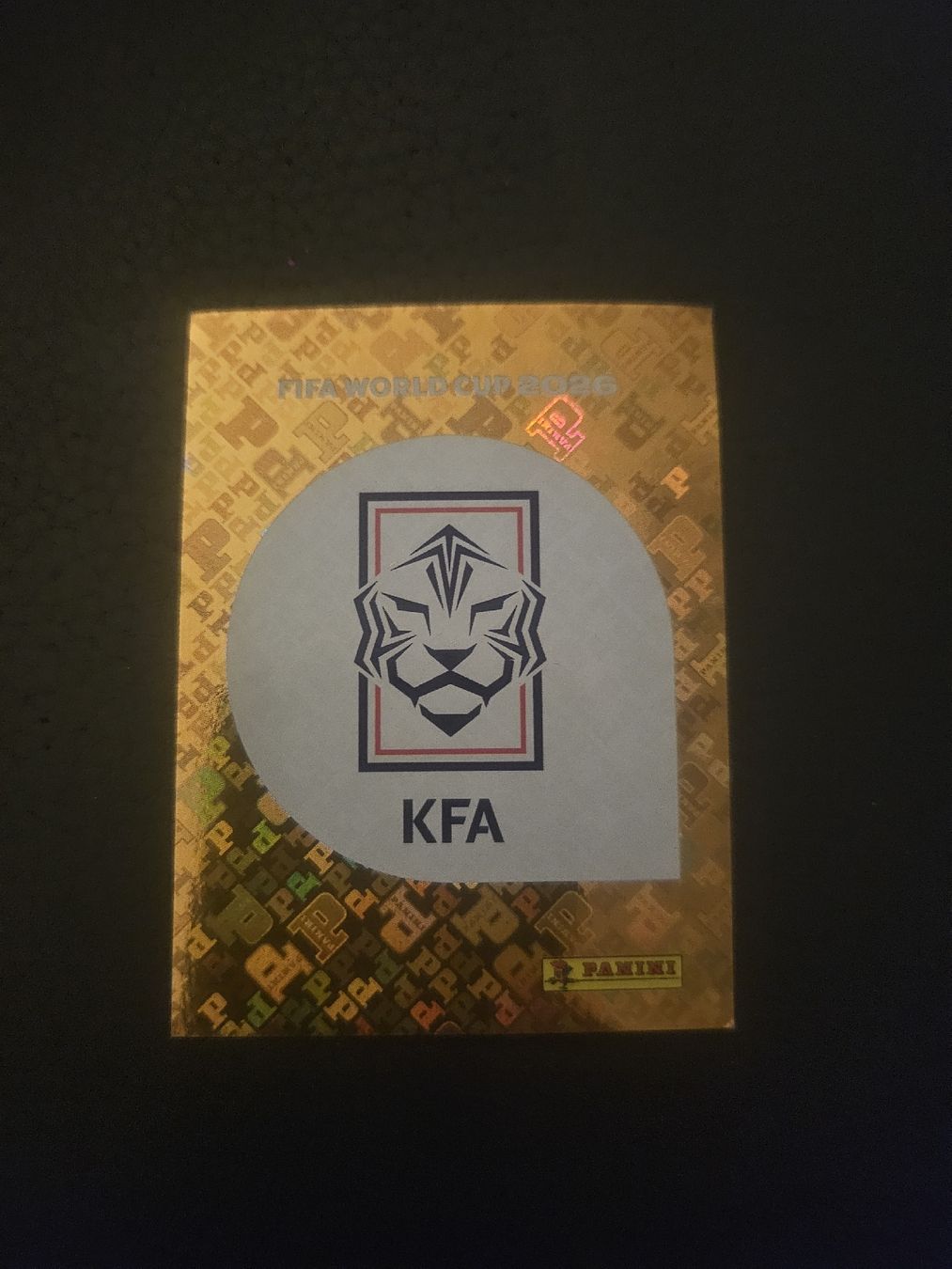 Panini Sammelbilder & Trading cards: panini KOR 1  – Neu (gemäss Beschreibung) aus Croy von sylvie1350