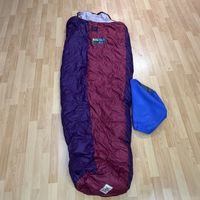Big Pack Schlafsack BOX 600 M Daune gute Zustand