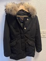 Winterjacke Woolrich Parka Damen schwarz Gr. S