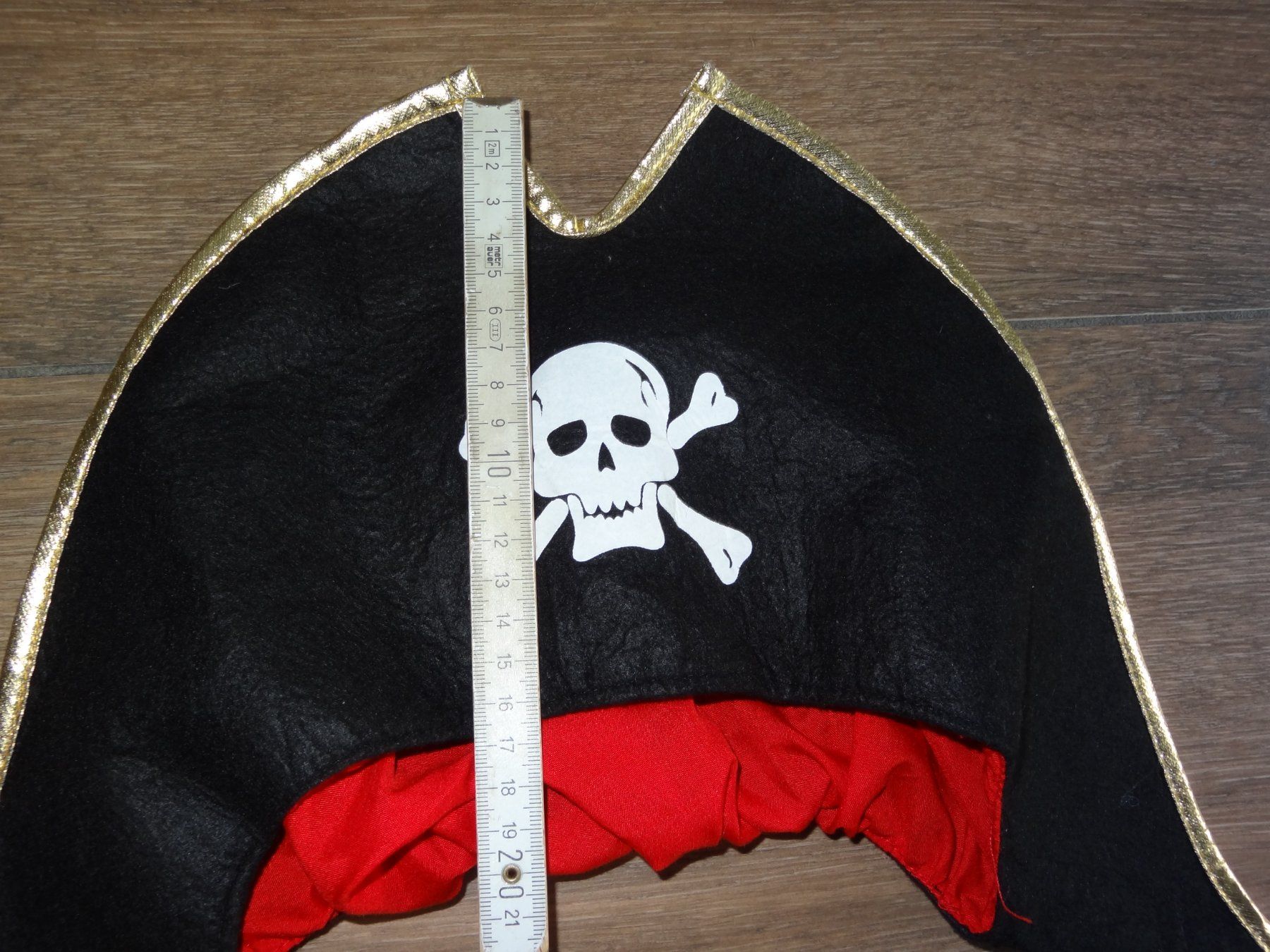 Costumes: Chapeau de pirate avec cache-œil, noir – D'occasion à Satigny par salvatore73 4