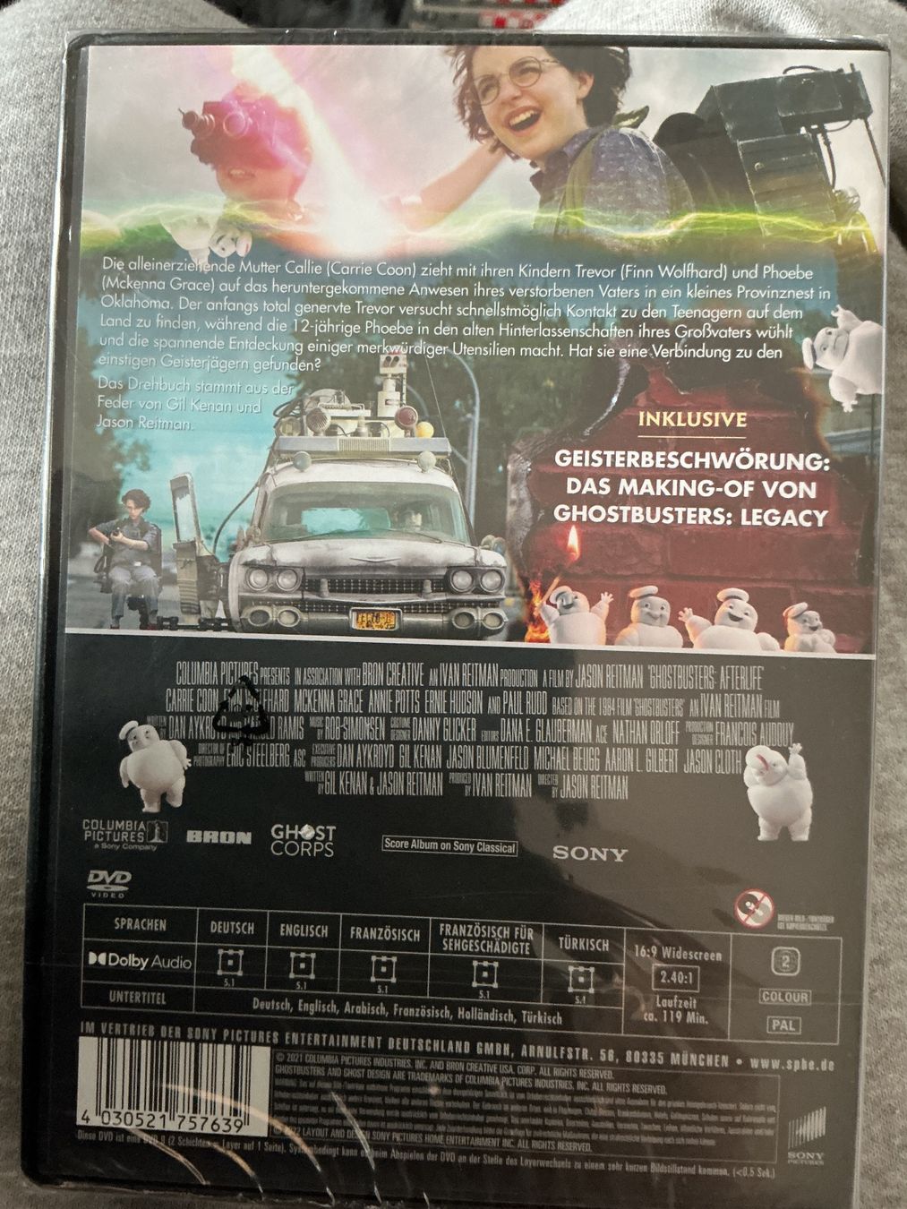 Tutti i DVDs: Ghostbusters Legacy – Nuovo e nell'imballaggio originale da Rüti ZH venduto da kessleme 1
