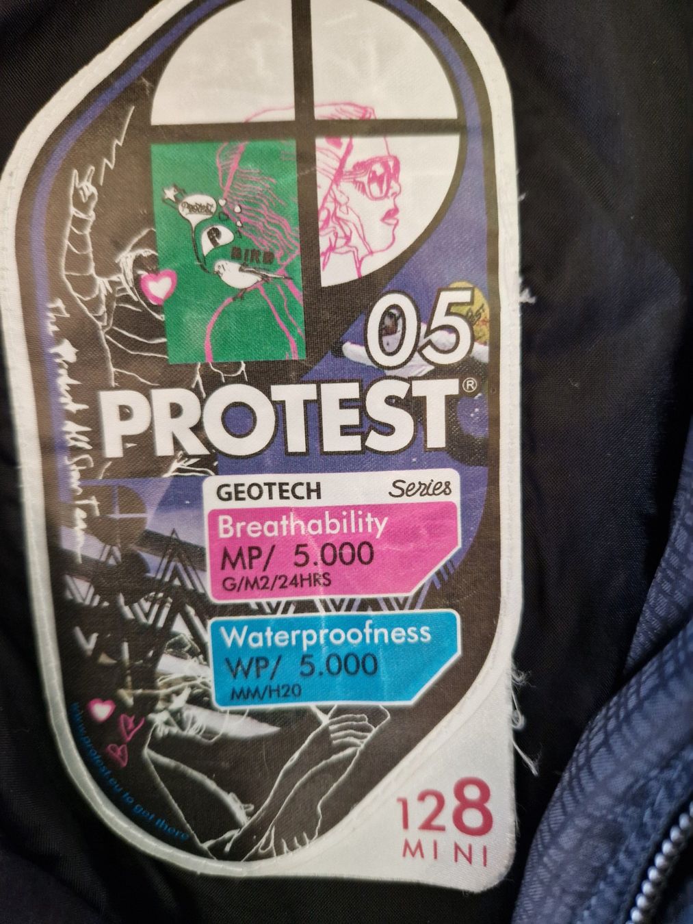 Protest Giacche: Winterjacke / Wintermantel schwarz Protest 128 – Usato da Giswil venduto da monimaus08 1