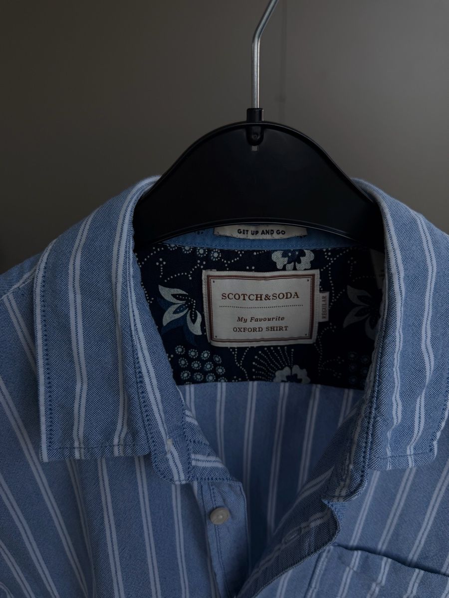Maison Scotch Camicie: Scotch&Soda Herren Hemd, Grösse L – Usato da St. Gallen venduto da cecchiserain 1