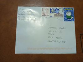 Lettre du Japon avec timbres rares - Collection Automne!
