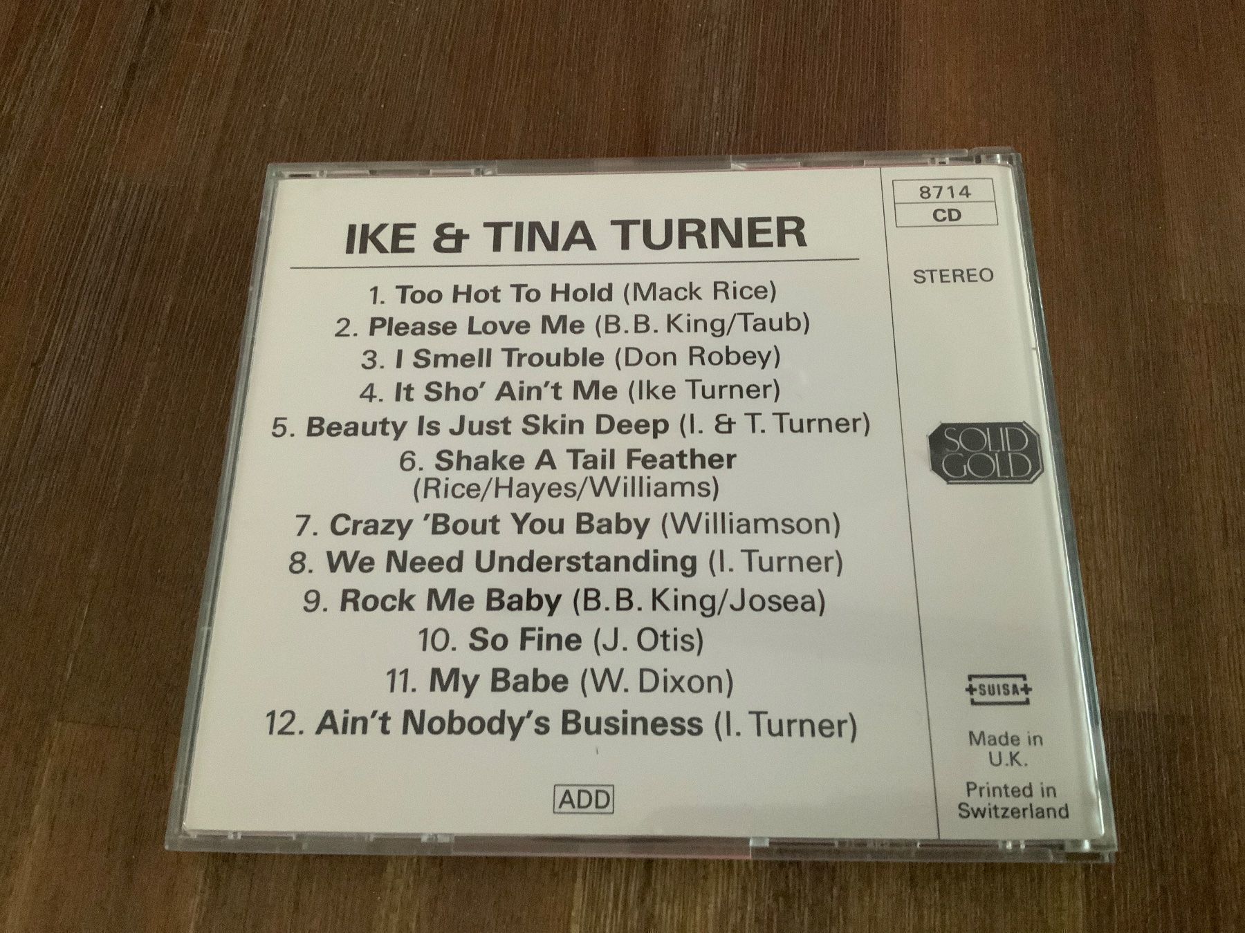 CD: Ike & Tina Turner, CD – Usato da Uster venduto da Macita56 1