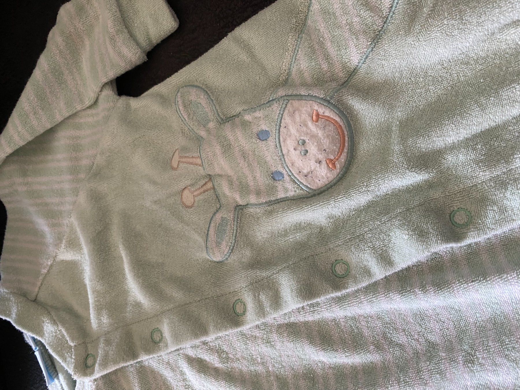 Strampler: campus Strampler Grösse 68  mint/weiss – Gebraucht aus Allenwinden von Obalu 1