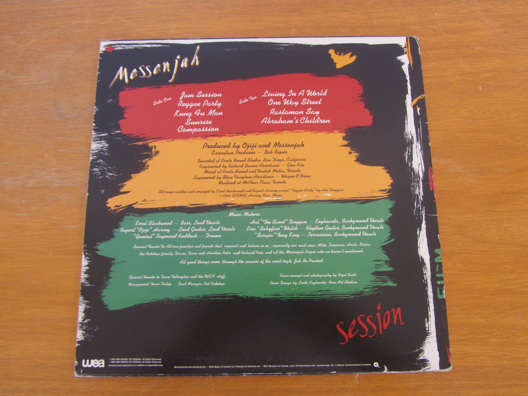 Dischi in vinile: MESSENJAH:    Session – Usato da Seengen venduto da mikelele 1