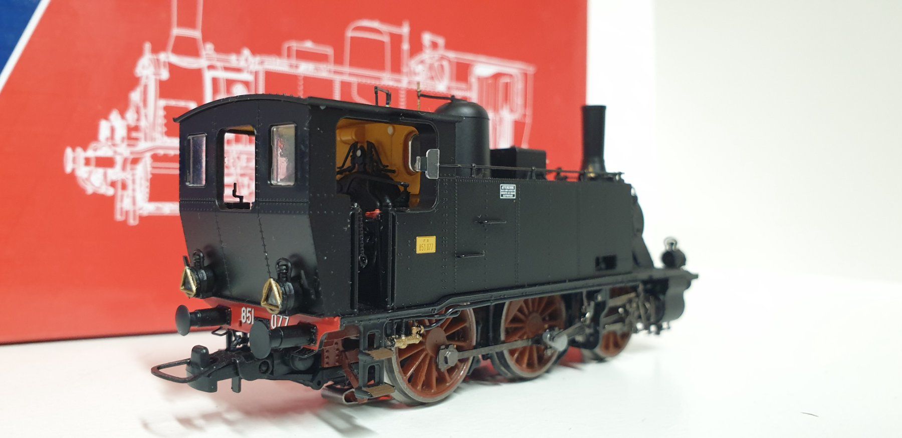 ACME Modellini di ferrovie: LE Models FS Dampflok Digital H0/AC LE21271 – Usato da Geroldswil venduto da TopTrain54 1