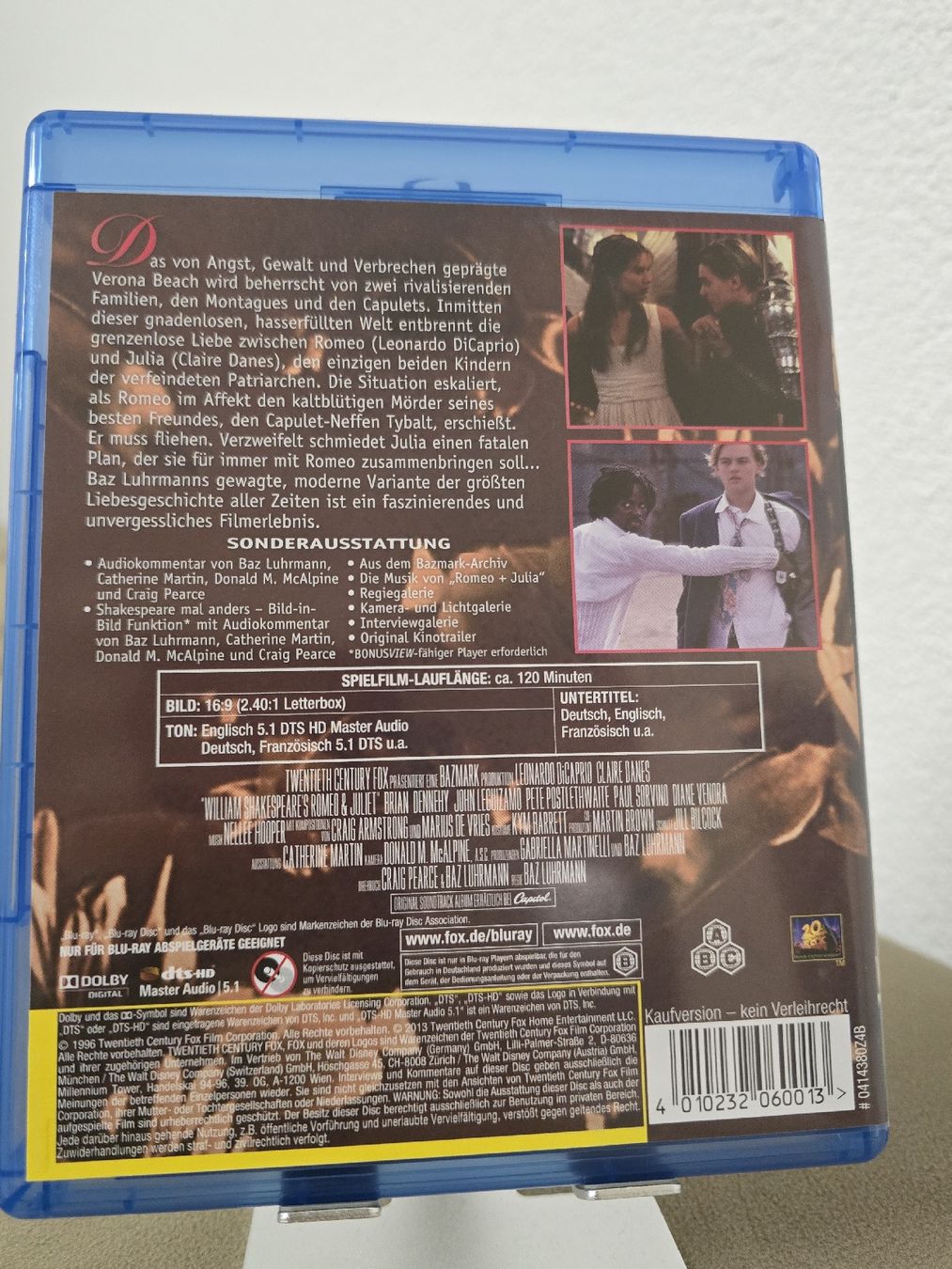 Tutti i DVDs: Romeo + Julia Blu-ray – Nuovo (secondo la descrizione) da Lyss venduto da KiS12 1
