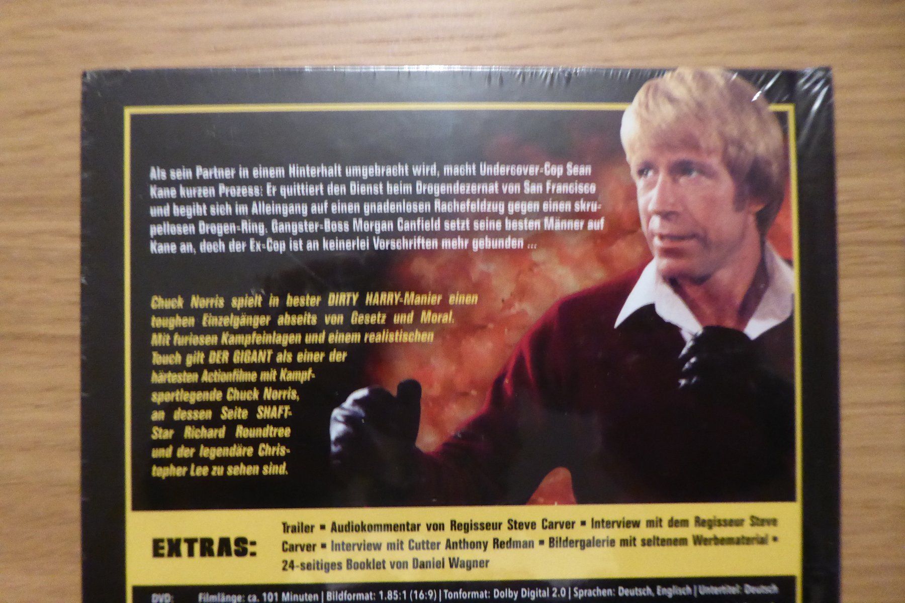 Tutti i DVDs: Mediabook Chuck Norris Der Gigant – Nuovo e nell'imballaggio originale da Allschwil venduto da Summelsarium 2