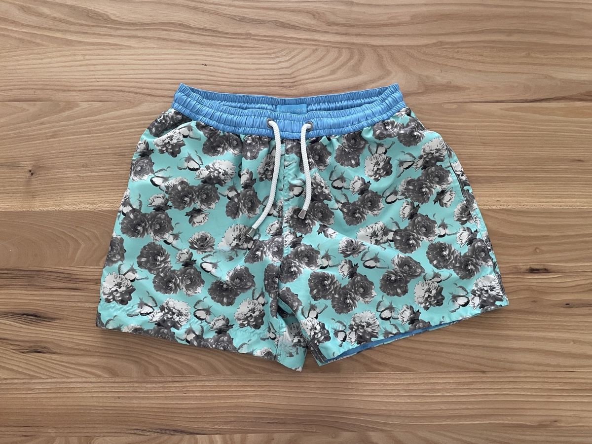 Costumi da bagno: Badehose kurz gemustert Grösse M - Neu!  – Nuovo (secondo la descrizione) da Basel venduto da MarkenundKleidung