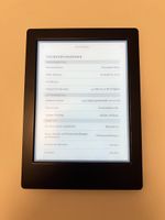 Kobo Rakuten eReader 4GB – Funktioniert – Schwarz