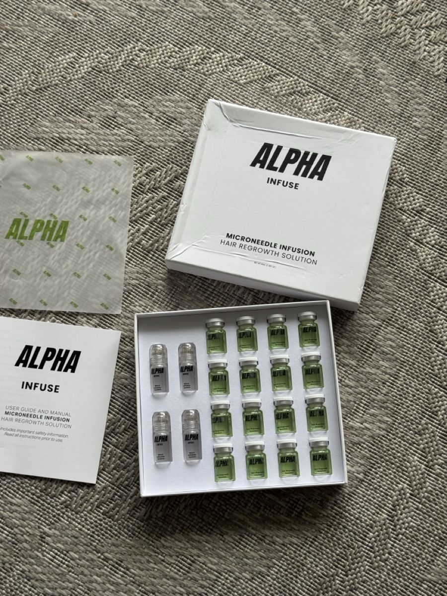Prodotti per capelli: ALPHA INFUSE Microneedle Hair Regrowth Solution - UNGEÖFFNET – Nuovo e nell'imballaggio originale da Häfelfingen venduto da Lukhelfinger